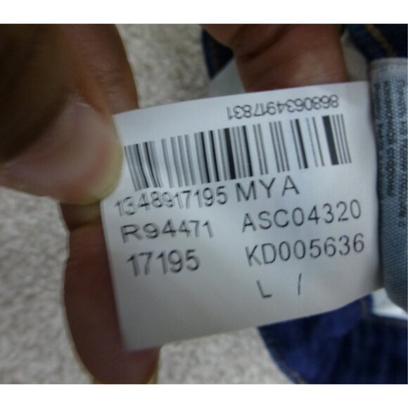 Mavi Jeans Mini Blue Denim Skirt Intentionally Distressed Hem - Picture 4 of 11